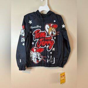 Members Only x Tom & Jerry Windbreaker Jacket NWT